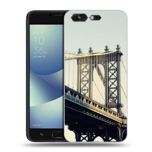 Дизайнерский пластиковый чехол для ASUS ZenFone 4 Pro Нью-Йорк
