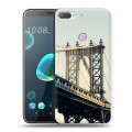 Дизайнерский силиконовый чехол для HTC Desire 12 Plus Нью-Йорк