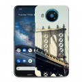 Дизайнерский силиконовый чехол для Nokia 8.3 Нью-Йорк