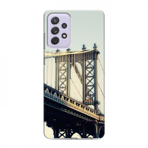 Дизайнерский пластиковый чехол для Samsung Galaxy A72 Нью-Йорк