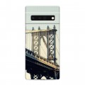 Дизайнерский силиконовый с усиленными углами чехол для Google Pixel 6 Pro Нью-Йорк