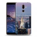 Дизайнерский пластиковый чехол для Nokia 7 Plus Нью-Йорк