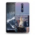 Дизайнерский пластиковый чехол для Nokia 5.1 Нью-Йорк