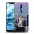 Дизайнерский пластиковый чехол для Nokia 5.1 Plus Нью-Йорк