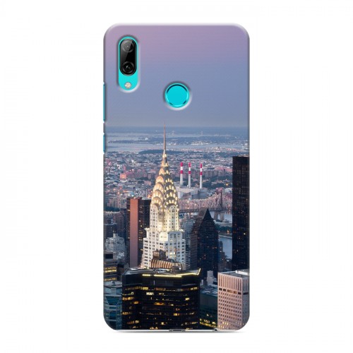 Дизайнерский пластиковый чехол для Huawei P Smart (2019) Нью-Йорк