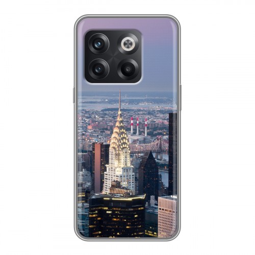 Дизайнерский силиконовый чехол для OnePlus 10T Нью-Йорк