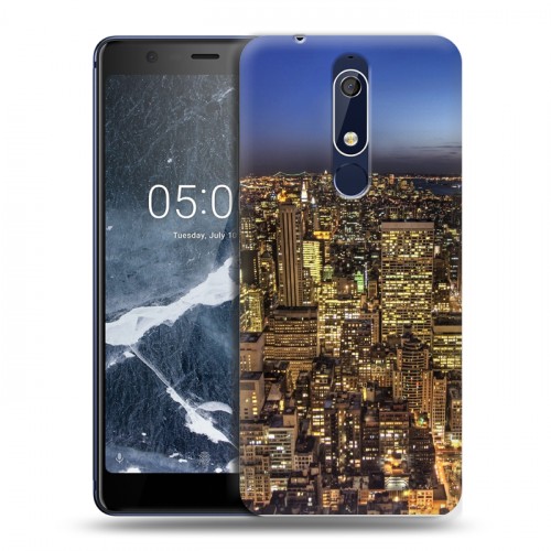 Дизайнерский пластиковый чехол для Nokia 5.1 Нью-Йорк