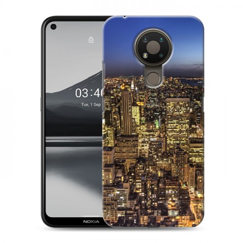 Дизайнерский силиконовый чехол для Nokia 3.4 Нью-Йорк