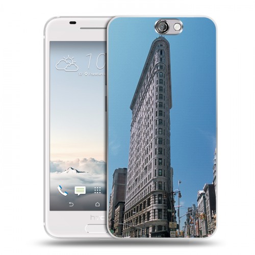 Дизайнерский пластиковый чехол для HTC One A9 Нью-Йорк