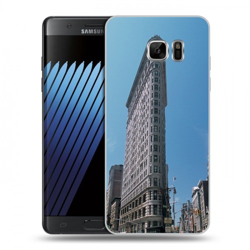 Дизайнерский пластиковый чехол для Samsung Galaxy Note 7 Нью-Йорк