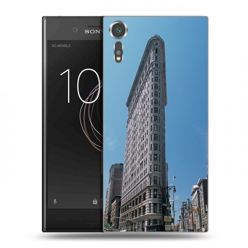 Дизайнерский пластиковый чехол для Sony Xperia XZs Нью-Йорк