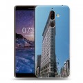 Дизайнерский пластиковый чехол для Nokia 7 Plus Нью-Йорк