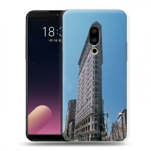 Дизайнерский пластиковый чехол для Meizu 15 Plus Нью-Йорк