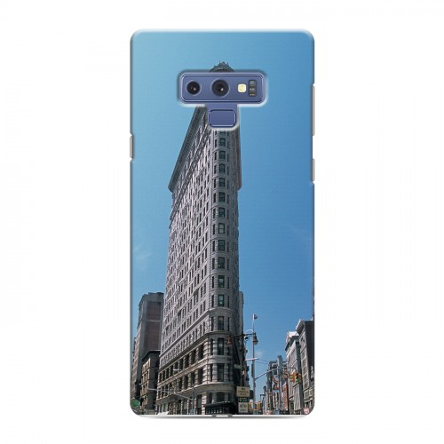 Дизайнерский силиконовый с усиленными углами чехол для Samsung Galaxy Note 9 Нью-Йорк