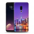 Дизайнерский пластиковый чехол для Meizu 15 Plus Нью-Йорк