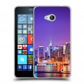 Дизайнерский пластиковый чехол для Microsoft Lumia 640 Нью-Йорк