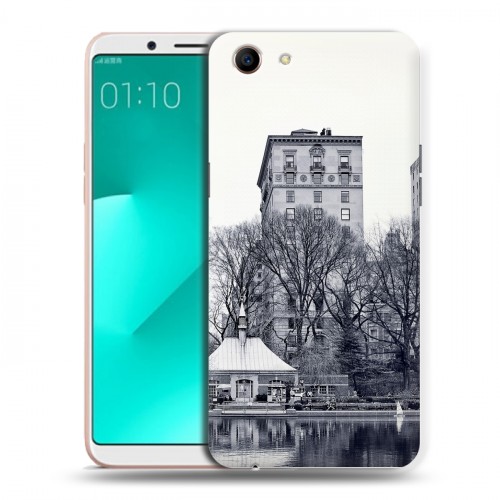 Дизайнерский пластиковый чехол для OPPO A83 Нью-Йорк