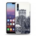 Дизайнерский силиконовый с усиленными углами чехол для Huawei P20 Pro Нью-Йорк