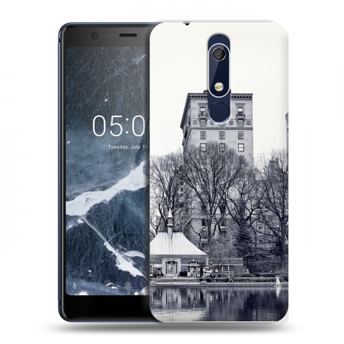 Дизайнерский пластиковый чехол для Nokia 5.1 Нью-Йорк