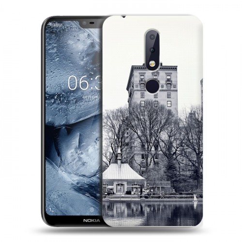 Дизайнерский силиконовый чехол для Nokia 6.1 Plus Нью-Йорк