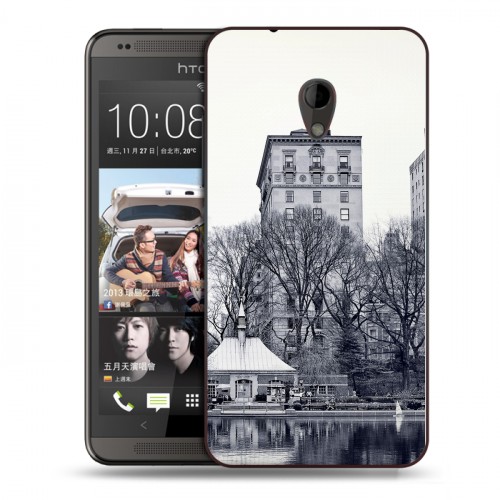 Дизайнерский пластиковый чехол для HTC Desire 700 Нью-Йорк