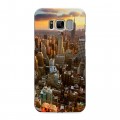 Дизайнерский силиконовый чехол для Samsung Galaxy S8 Нью-Йорк