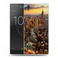 Дизайнерский пластиковый чехол для Sony Xperia L1 Нью-Йорк