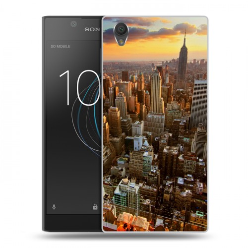 Дизайнерский пластиковый чехол для Sony Xperia L1 Нью-Йорк