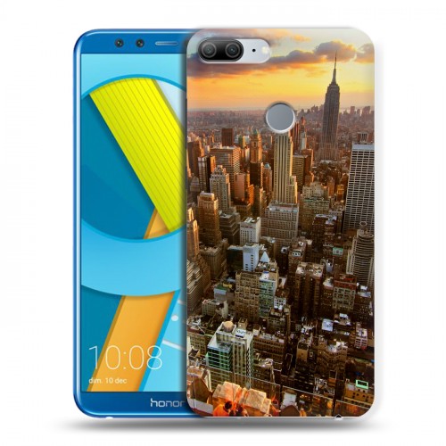 Дизайнерский пластиковый чехол для Huawei Honor 9 Lite Нью-Йорк