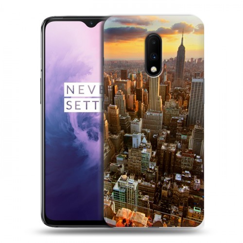 Дизайнерский пластиковый чехол для OnePlus 7 Нью-Йорк