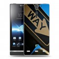 Дизайнерский пластиковый чехол для Sony Xperia S Нью-Йорк