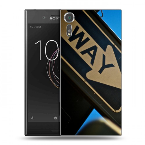 Дизайнерский пластиковый чехол для Sony Xperia XZs Нью-Йорк