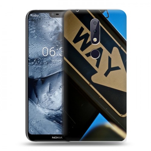 Дизайнерский пластиковый чехол для Nokia 6.1 Plus Нью-Йорк