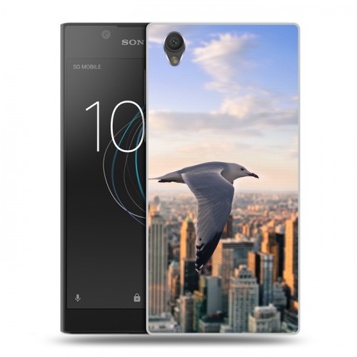 Дизайнерский пластиковый чехол для Sony Xperia L1 Нью-Йорк