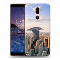 Дизайнерский пластиковый чехол для Nokia 7 Plus Нью-Йорк