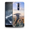 Дизайнерский пластиковый чехол для Nokia 5.1 Нью-Йорк