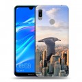 Дизайнерский пластиковый чехол для Huawei Y6 (2019) Нью-Йорк