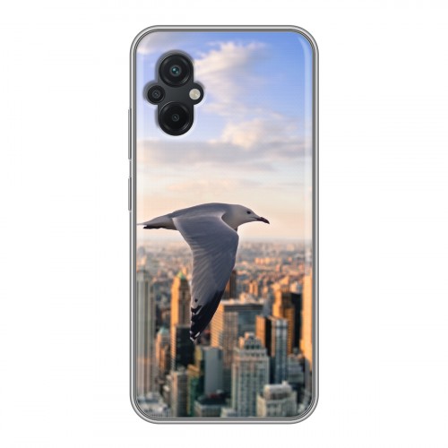 Дизайнерский пластиковый чехол для Xiaomi Poco M5 Нью-Йорк