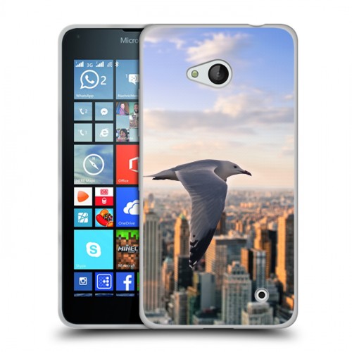 Дизайнерский пластиковый чехол для Microsoft Lumia 640 Нью-Йорк