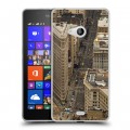 Дизайнерский пластиковый чехол для Microsoft Lumia 540 Нью-Йорк