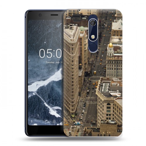 Дизайнерский пластиковый чехол для Nokia 5.1 Нью-Йорк