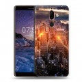 Дизайнерский пластиковый чехол для Nokia 7 Plus Нью-Йорк