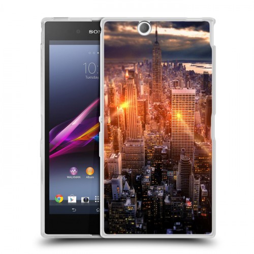 Дизайнерский пластиковый чехол для Sony Xperia Z Ultra  Нью-Йорк