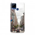 Дизайнерский пластиковый чехол для Realme C15 Нью-Йорк