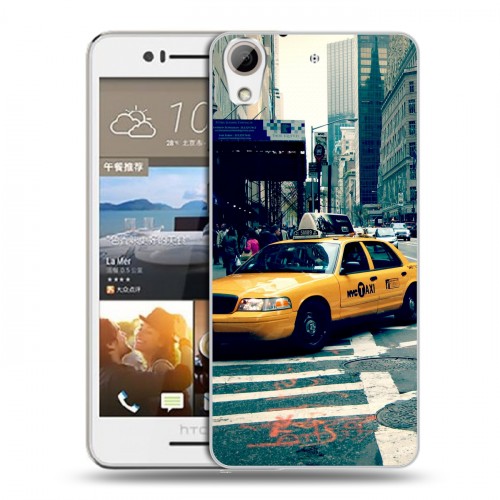 Дизайнерский пластиковый чехол для HTC Desire 728 Нью-Йорк