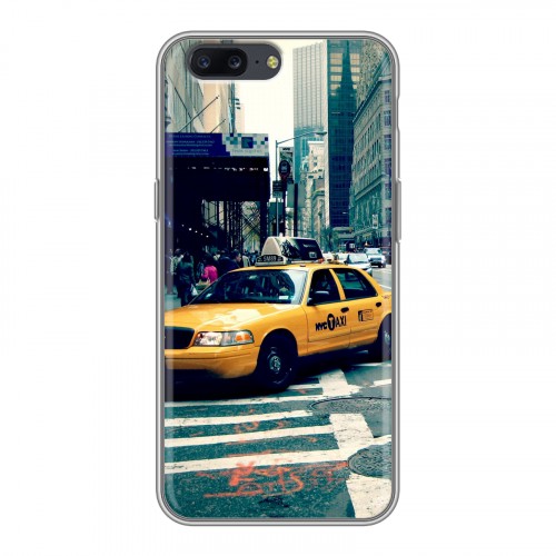 Дизайнерский пластиковый чехол для OnePlus 5 Нью-Йорк