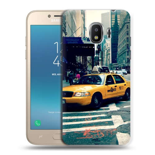 Дизайнерский пластиковый чехол для Samsung Galaxy J2 (2018) Нью-Йорк