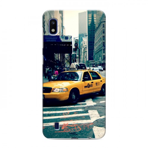 Дизайнерский пластиковый чехол для Samsung Galaxy A10 Нью-Йорк
