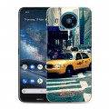 Дизайнерский силиконовый чехол для Nokia 8.3 Нью-Йорк