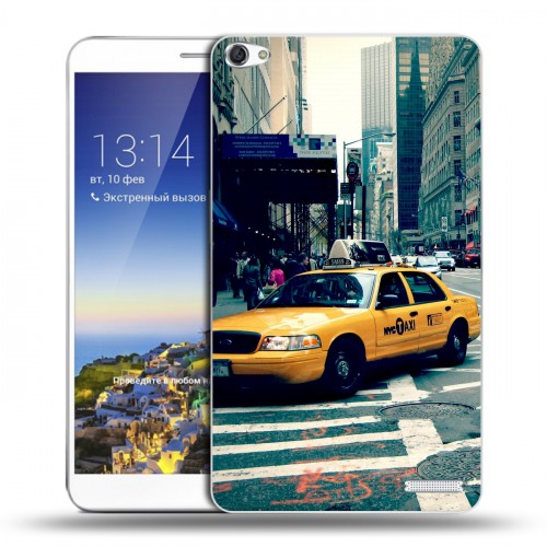 Дизайнерский пластиковый чехол для Huawei MediaPad X1 7.0 Нью-Йорк